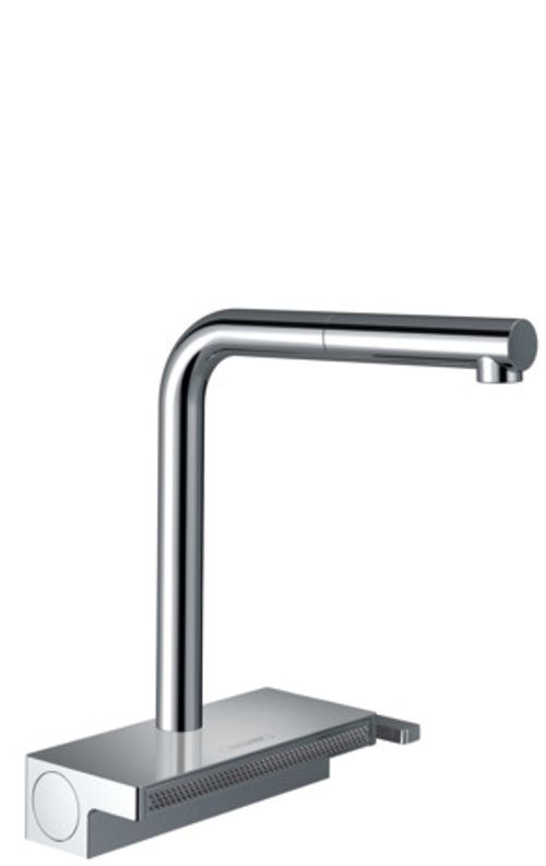 Hansgrohe-HG-Spueltischmischer-250-Aquno-Select-M81-Ausziehauslauf-2jet-chrom-73836000 gallery number 1